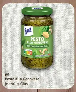 nahkauf Ja! pesto alla genovese Angebot