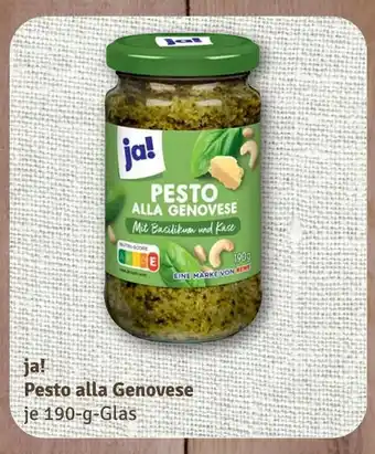 nahkauf Ja! pesto alla genovese Angebot