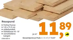 Globus Baumarkt Rauspund Angebot