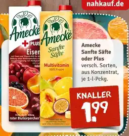 nahkauf Amecke sanfte säfte eisen plus Angebot