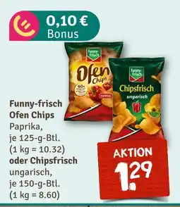 nahkauf Funny-frisch ofen chips oder chipsfrisch Angebot