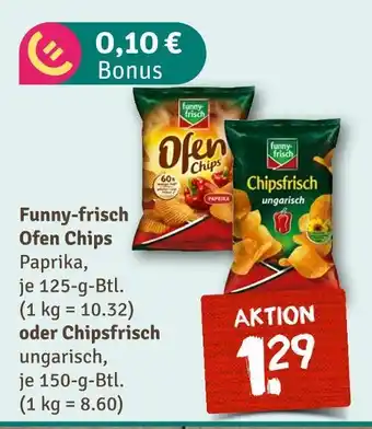 nahkauf Funny-frisch ofen chips oder chipsfrisch Angebot