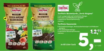 Globus Baumarkt Substral naturen terra magma blumenerde Angebot