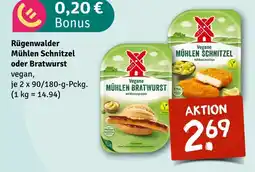 nahkauf Rügenwalder mühlen schnitzel oder bratwurst Angebot