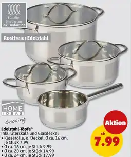 PENNY Home ideas edelstahl-töpfe Angebot