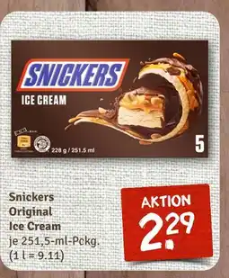 nahkauf Snickers original ice cream Angebot