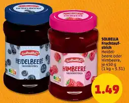 PENNY Solbella heidelbeere fruchtaufstrich Angebot