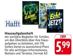 E-Center Häfft hausaufgabenheft game on Angebot