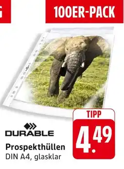 E-Center Durable prospekthüllen Angebot