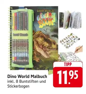 E-Center Dino world malbuch Angebot