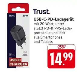E-Center Trust usb-c-pd-ladegerät Angebot