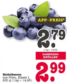 E-Center Heidelbeeren Angebot
