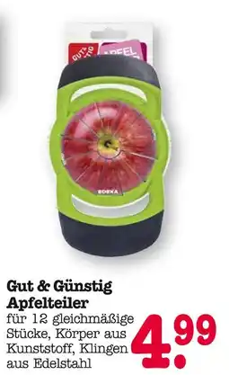 E-Center Gut & günstig apfelteiler Angebot