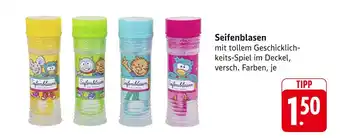 E-Center Seifenblasen Angebot