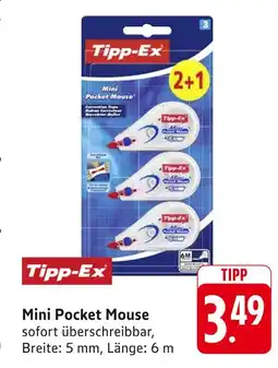 E-Center Tipp-ex mini pocket mouse Angebot