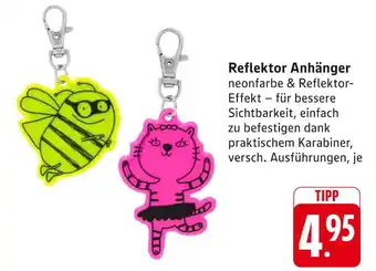 E-Center Reflektor anhänger biene Angebot