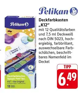 E-Center Pelikan deckfarbkasten k12 Angebot