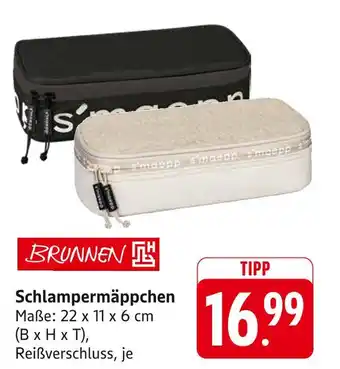 E-Center Brunnen schlampermäppchen Angebot