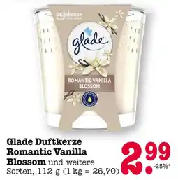 E-Center Glade duftkerze romantic vanilla blossom Angebot