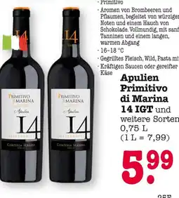 E-Center Apulien primitivo di marina 14 igt Angebot