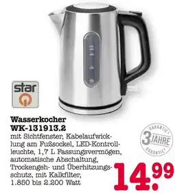 E-Center Star wasserkocher wk-131913.2 Angebot