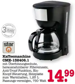 E-Center Star kaffeemaschine cme-132406.1 Angebot