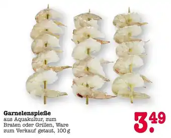 E-Center Garnelenspieße Angebot