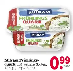 E-Center Milram frühlingsquark Angebot