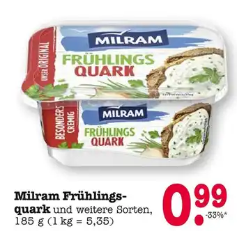E-Center Milram frühlingsquark Angebot