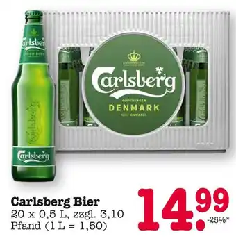 E-Center Carlsberg bier Angebot