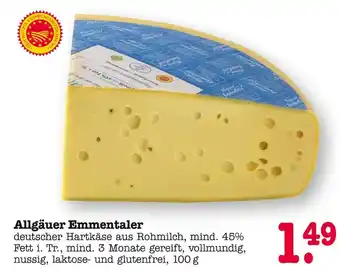 E-Center Allgäuer emmentaler Angebot