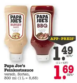 E-Center Papa joe's burger sauce Angebot