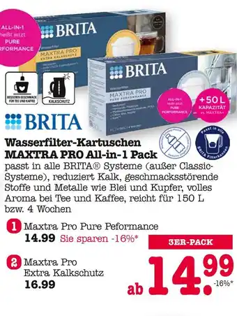 E-Center Brita maxtra pro pure performance Angebot
