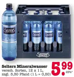 E-Center Selters mineralwasser Angebot