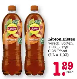 E-Center Lipton eistee pfirsich Angebot