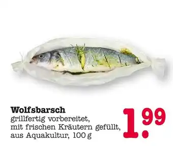 E-Center Wolfsbarsch Angebot