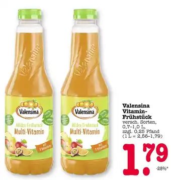 E-Center Valensina vitamin-frühstück Angebot