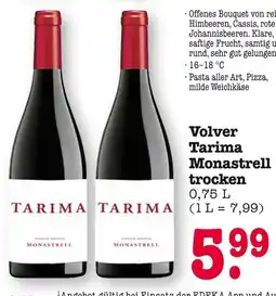 E-Center Volver tarima monastrell trocken Angebot