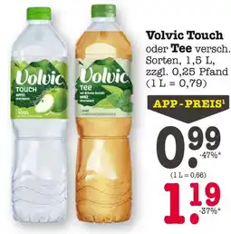 E-Center Volvic touch apfel Angebot