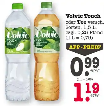 E-Center Volvic touch apfel Angebot