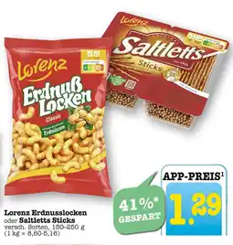 E-Center Lorenz erdnuß locken Angebot
