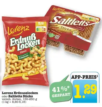 E-Center Lorenz erdnuß locken Angebot