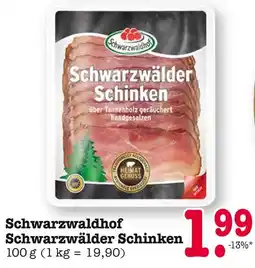 E-Center Schwarzwaldhof schwarzwälder schinken Angebot