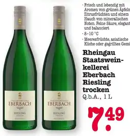 E-Center Staatsweinkellerei eberbach rheingau riesling trocken Angebot