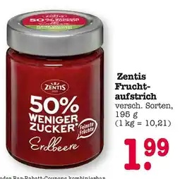E-Center Zentis fruchtaufstrich erdbeere Angebot