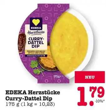 E-Center Edeka herzstücke curry-dattel dip Angebot