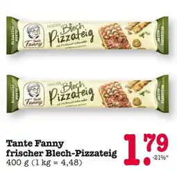 E-Center Tante fanny frischer blech-pizzateig Angebot