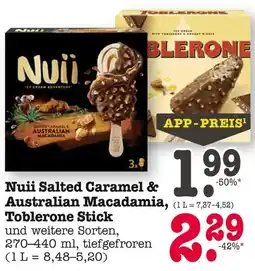 E-Center Nuii salted caramel & australian macadamia Angebot