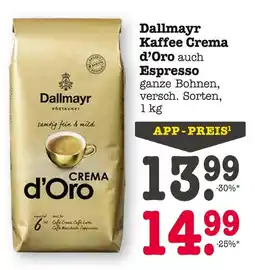 E-Center Dallmayr kaffee crema d’oro Angebot