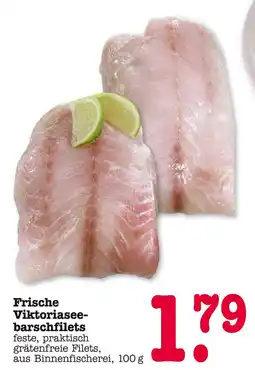 E-Center Frische viktoriaseebarschfilets Angebot